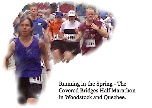 runners through Woodstock