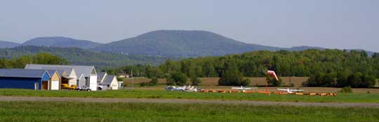 Newport airport  - site of the Phish Concert