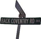 A Coventry street sign