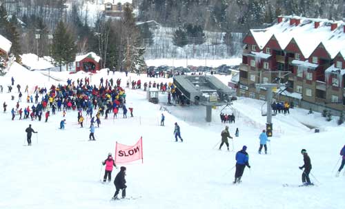 The Grand Summit High Speed Quad at Mount Snow